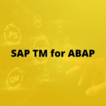 How To Create Org Units in SAP TM (Transportation Management)
